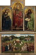 Jan Van Eyck Ghent Altar (mk08) china oil painting reproduction